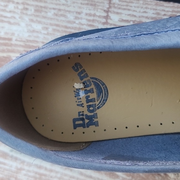 Dr. Martens Adrian Snaffle Loafer Washed Demin Unisex Women's size 10, Men's 9 - Picture 7 of 9